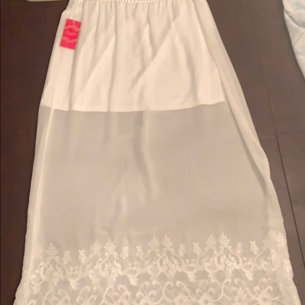 White Maxi Skirt